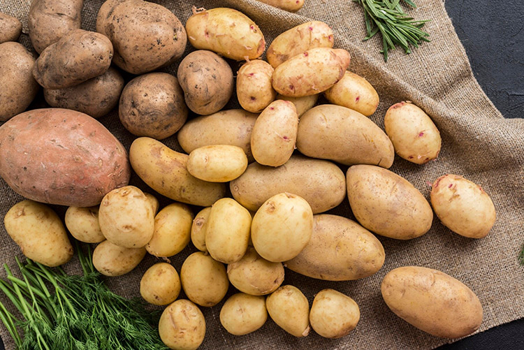 Batatas Produtos